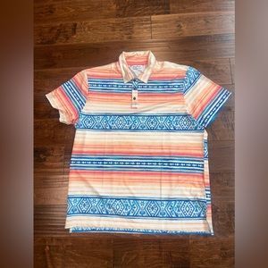 KENNY FLOWERS MENS: The Fairway Fiesta - Golf Shirt XL.